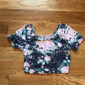 Floral Crop Top